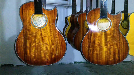 Custom Made-To-Order Acoustic Guitars, Acoustic Basses & Mandolins (Made in USA)