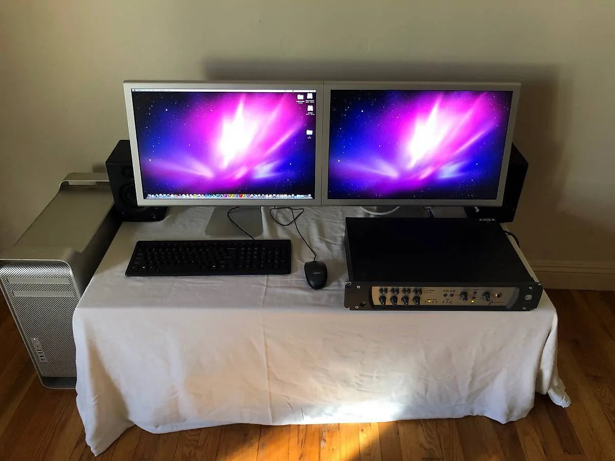 Apple Mac Pro Protools 9, Final Cut Pro & Adobe Creative Suite 6 Dual Screen Production Bundle